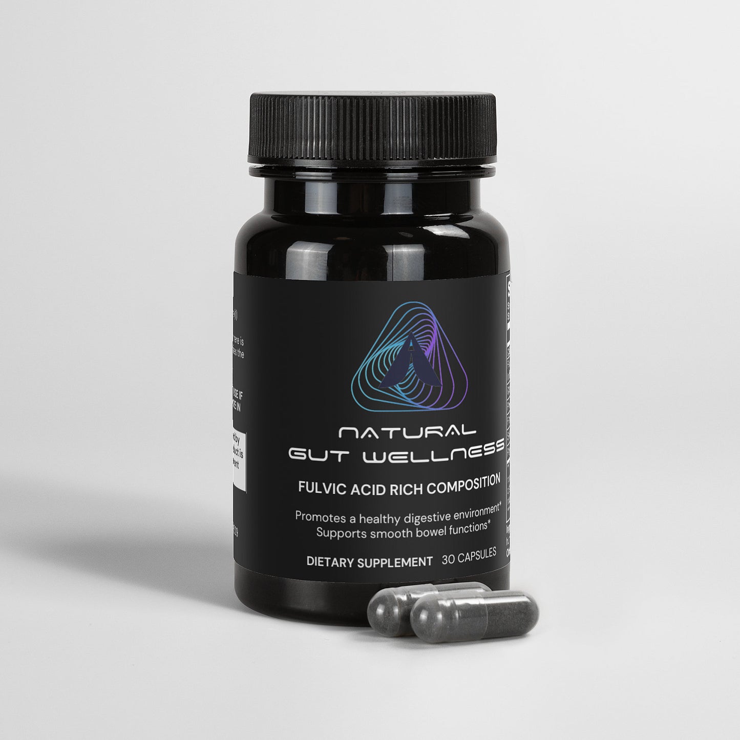 Natural Gut Wellness Capsules. with Fulvic Acid