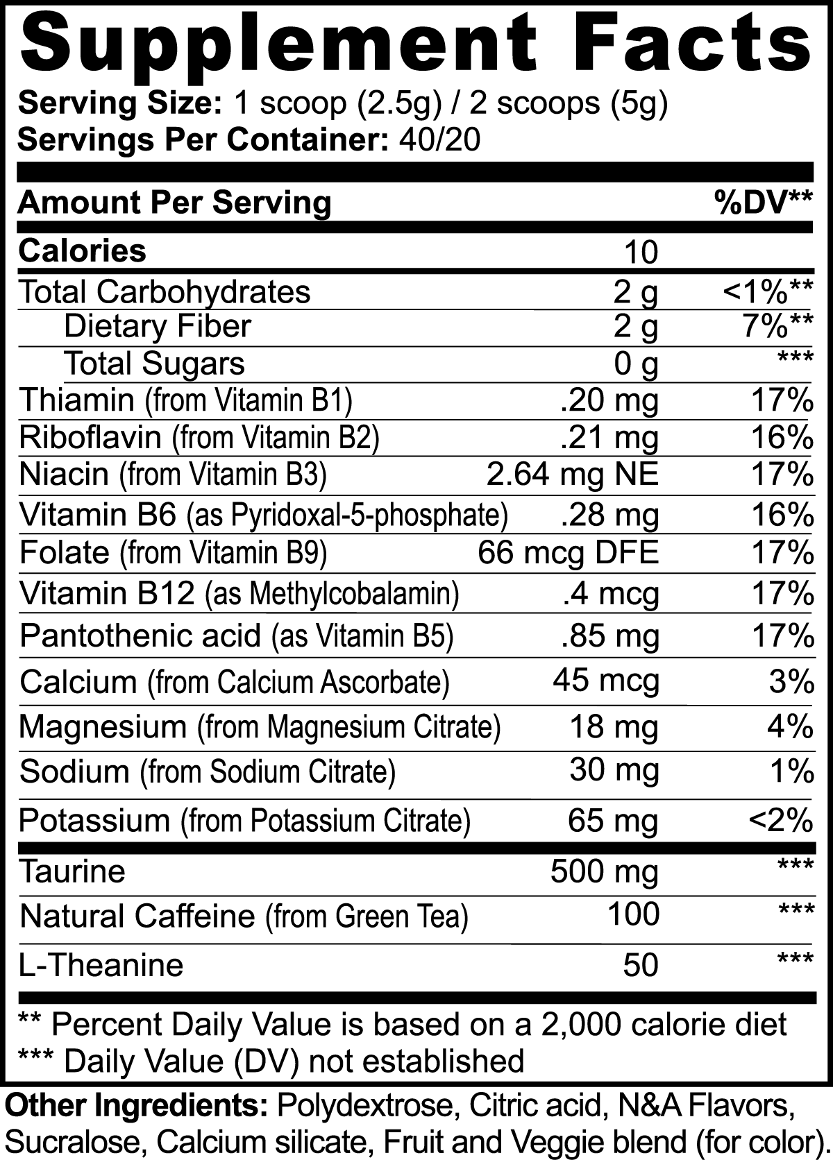 COSMIC SPARK Energy Powder (Melon Creamsicle)