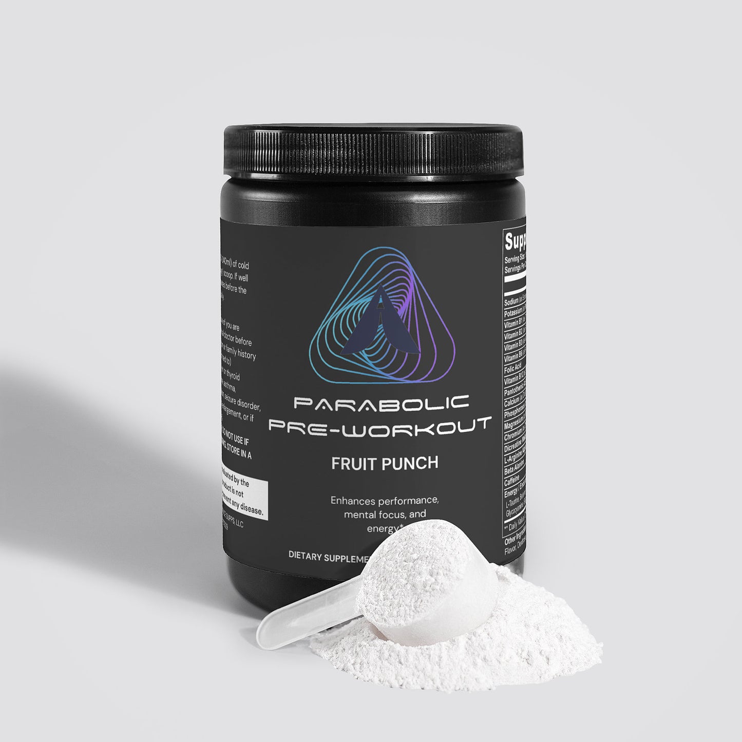 Parabolic Pre-Workout Powder (Fruit Punch)